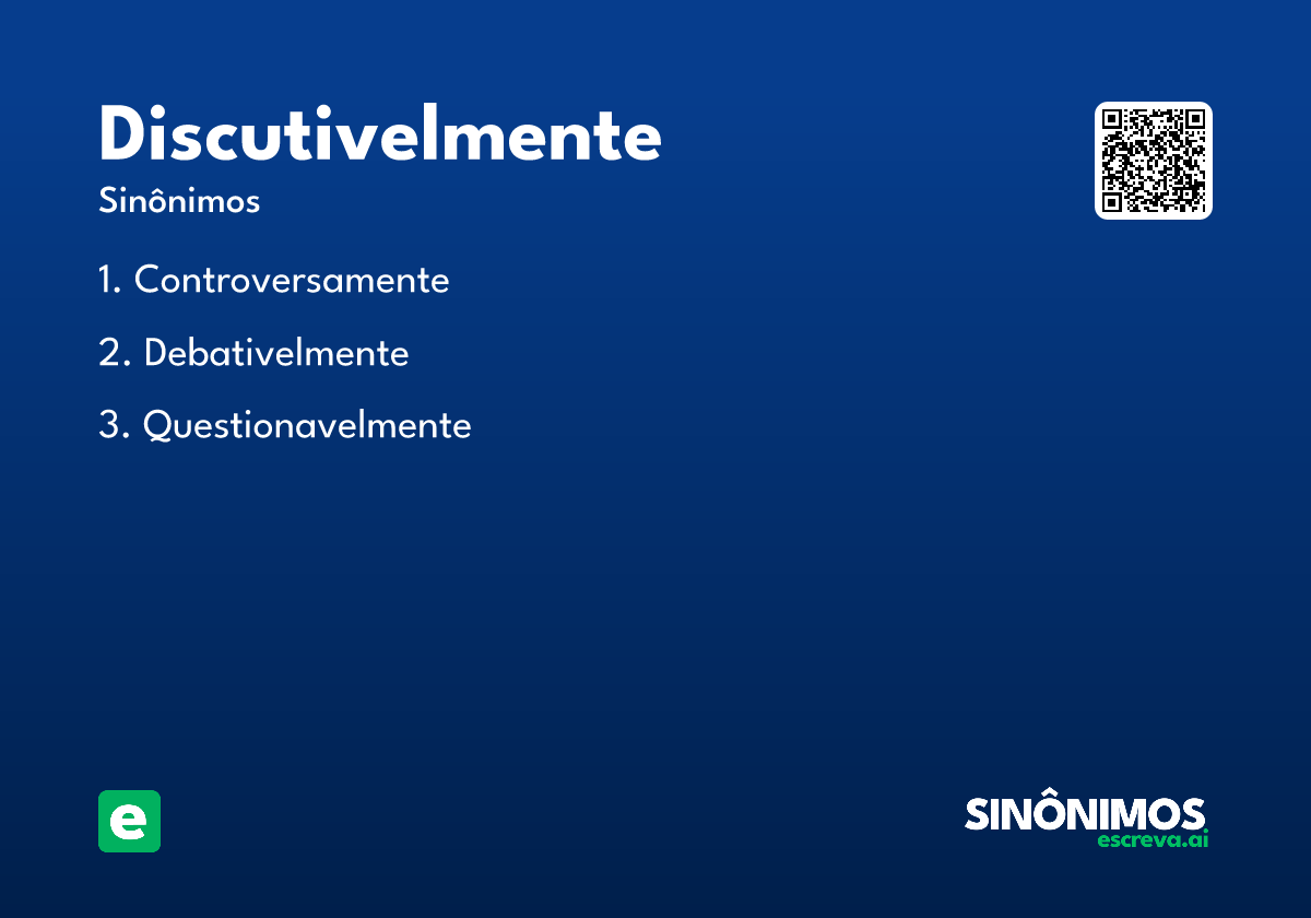 discutivelmente