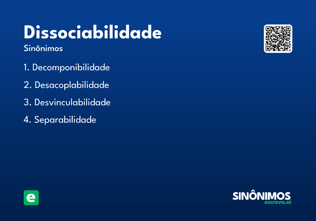 dissociabilidade