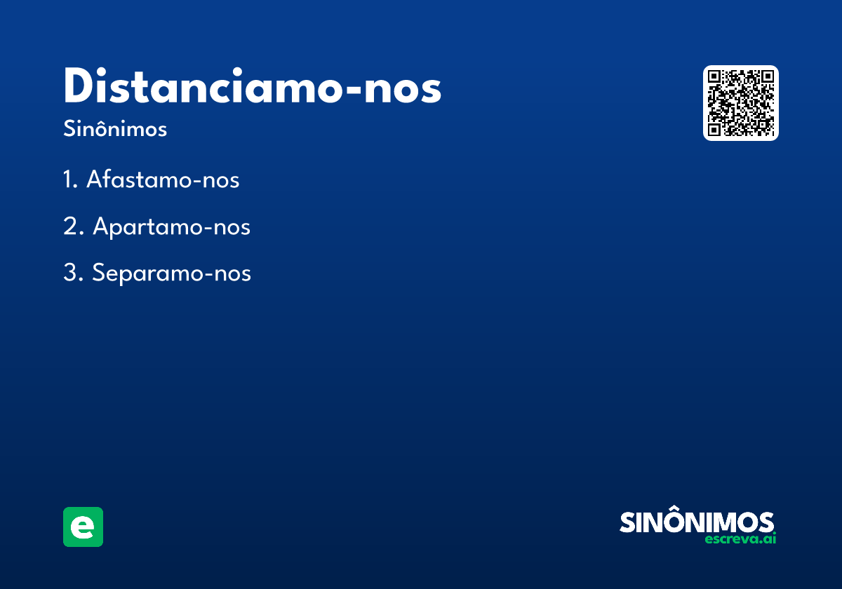 distanciamo-nos