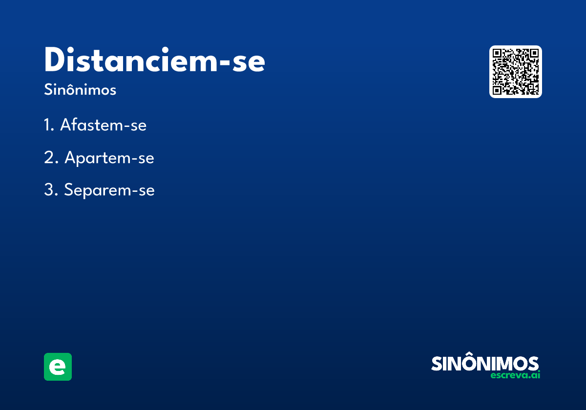 distanciem-se