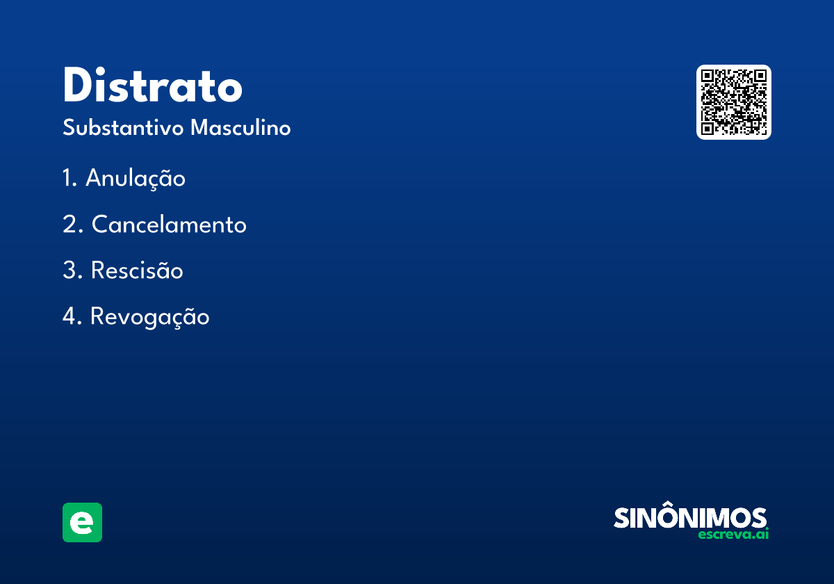 distrato