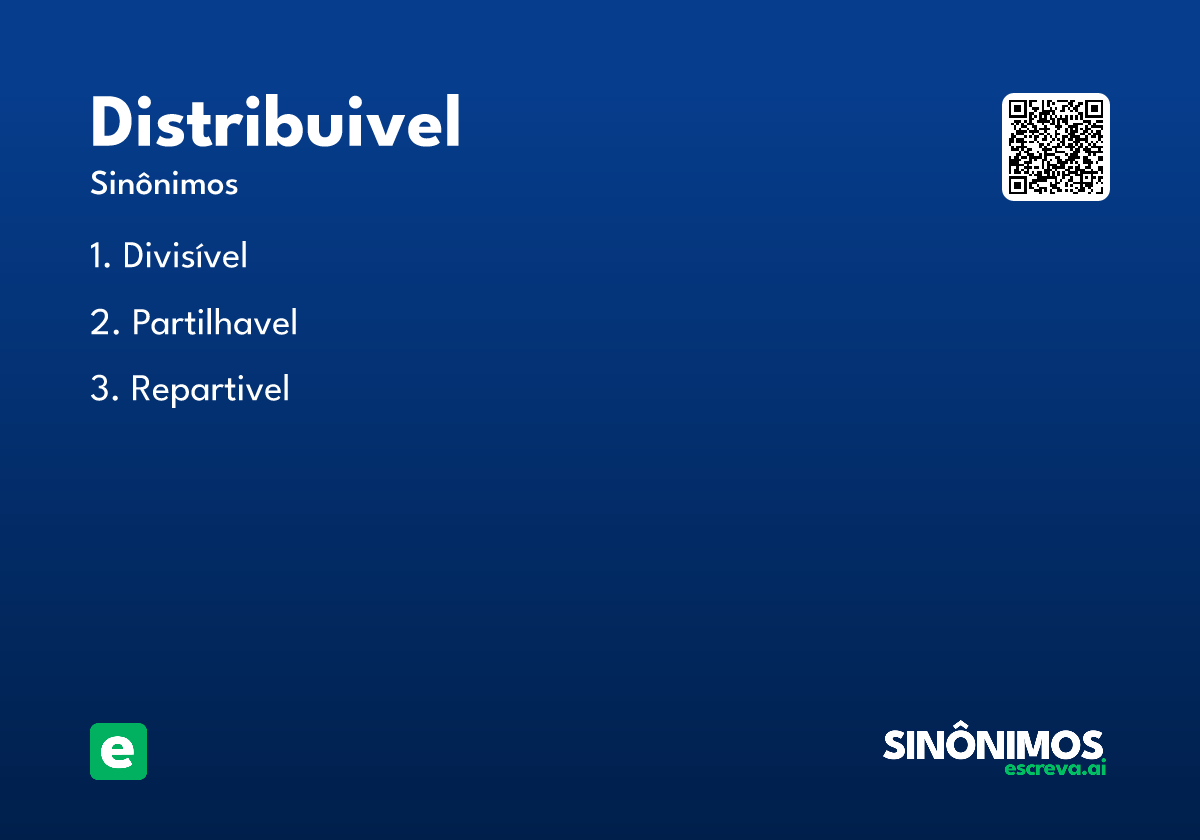 distribuivel