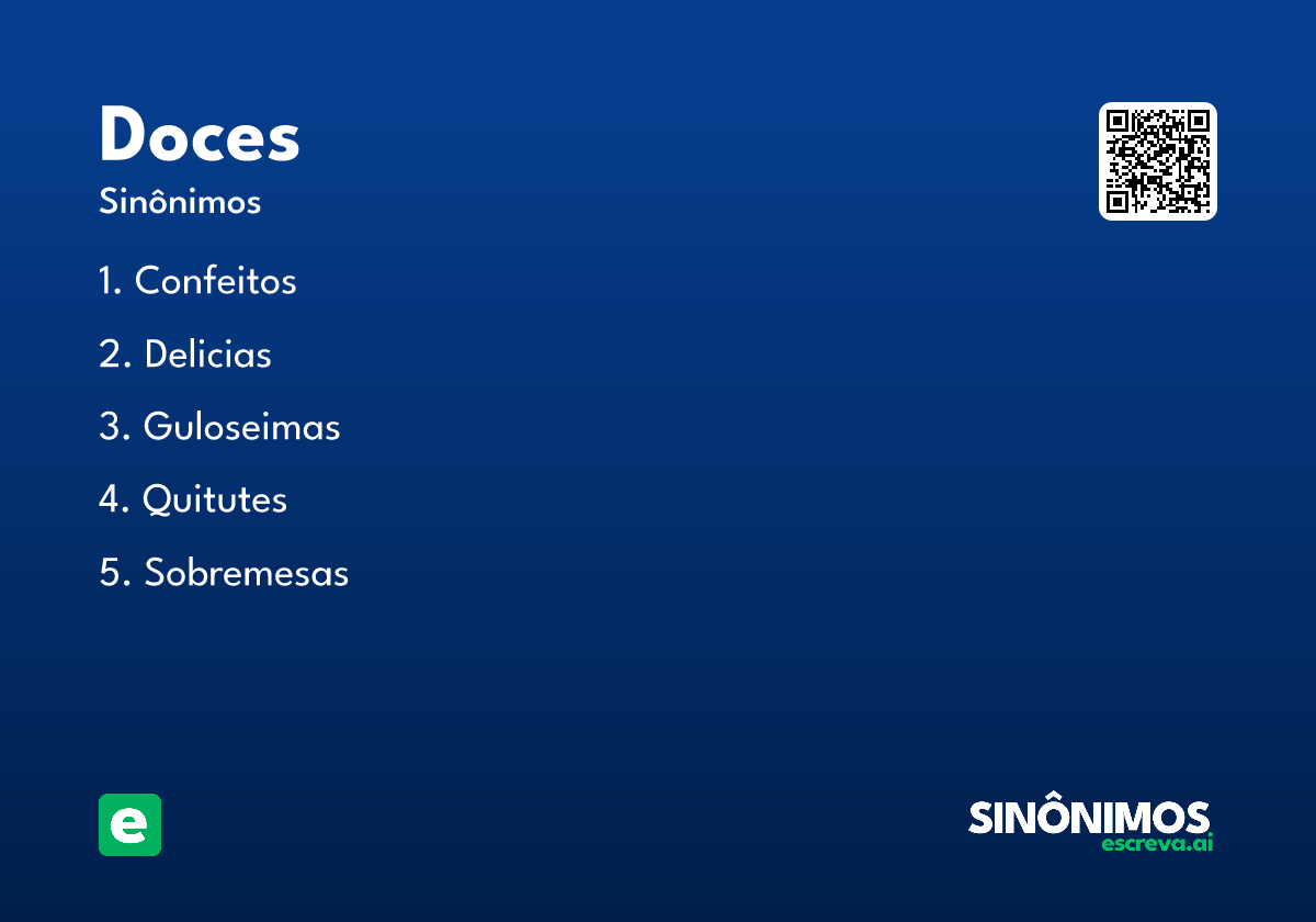 doces
