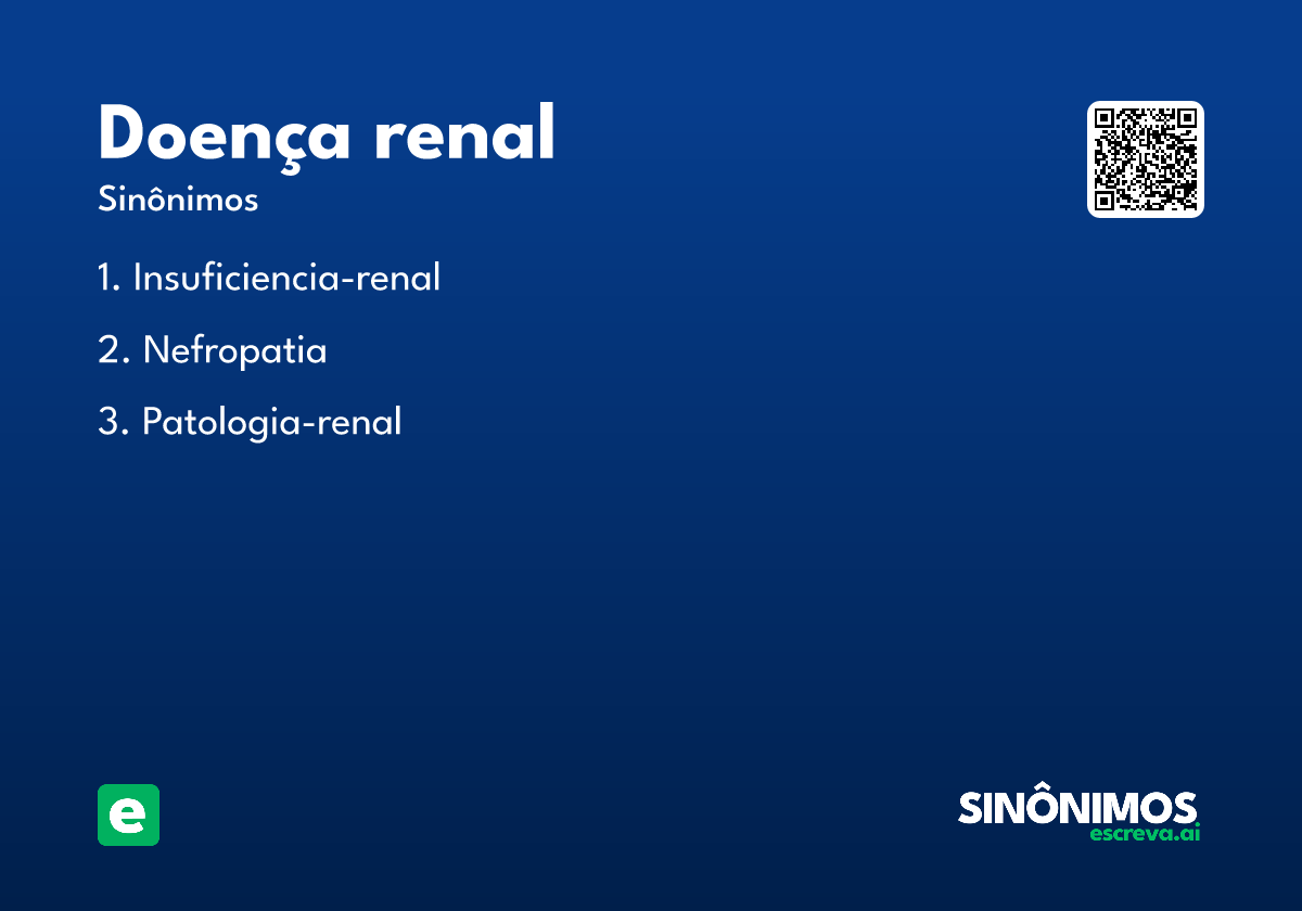 doença renal
