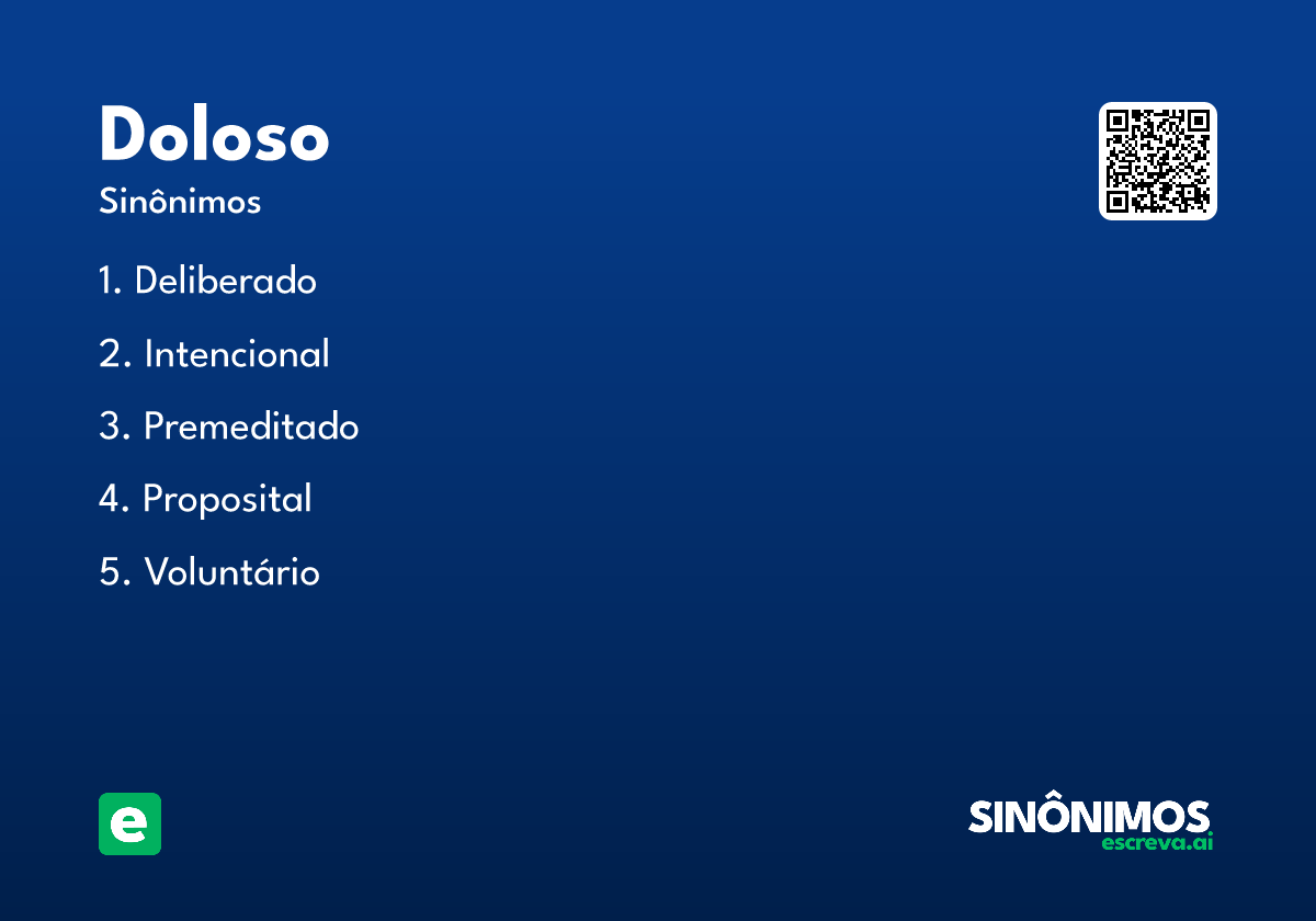 doloso
