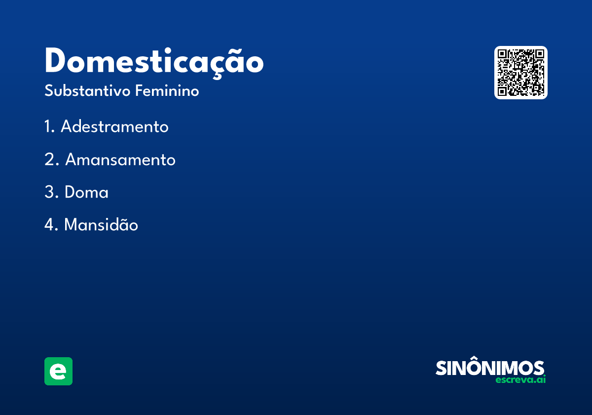 domesticação