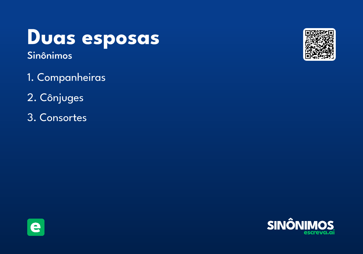 duas esposas