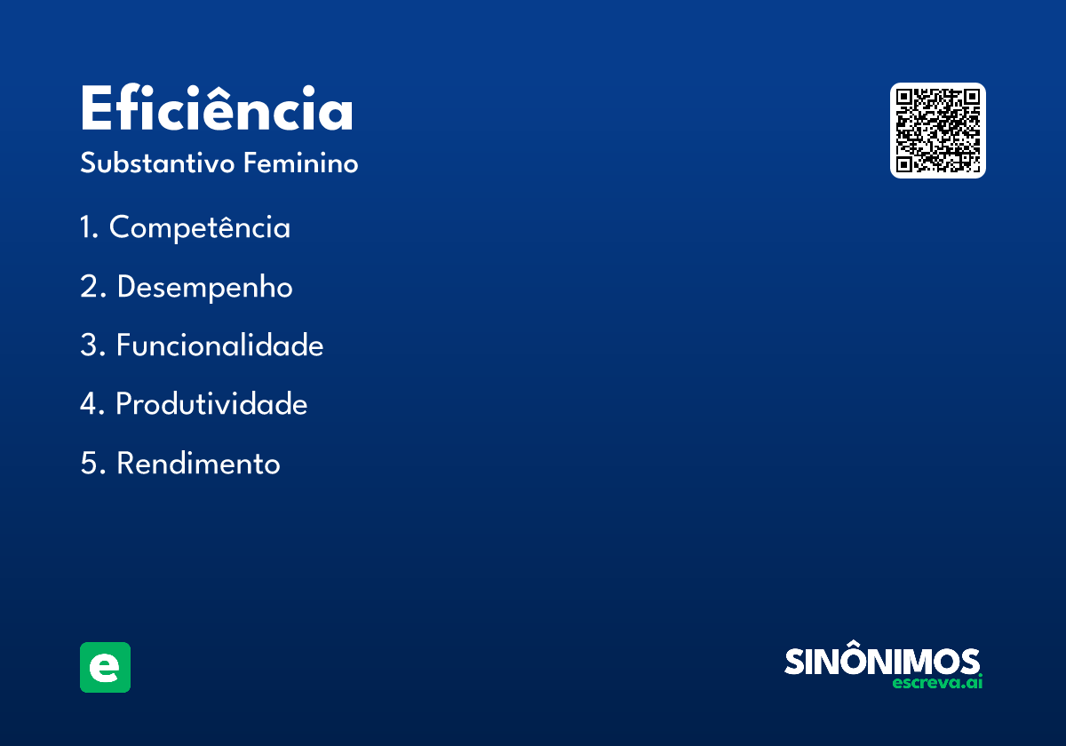 eficiência
