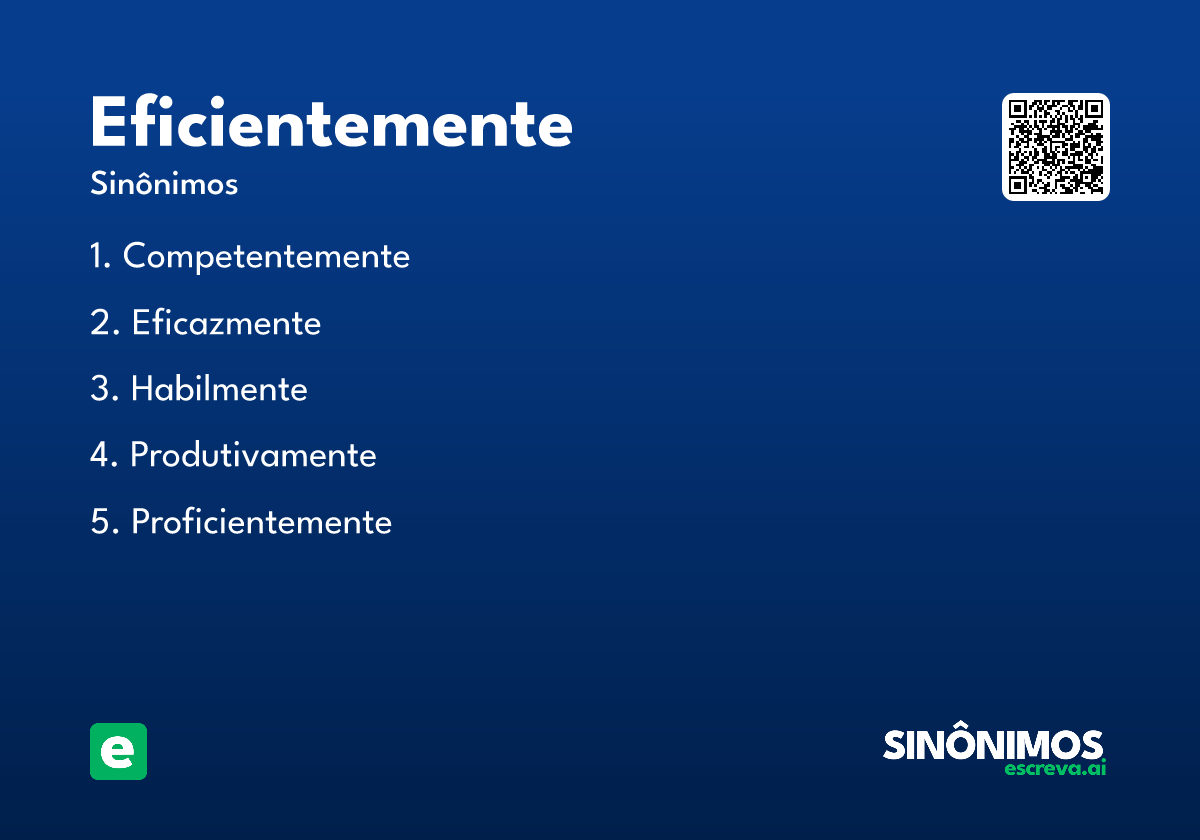 eficientemente