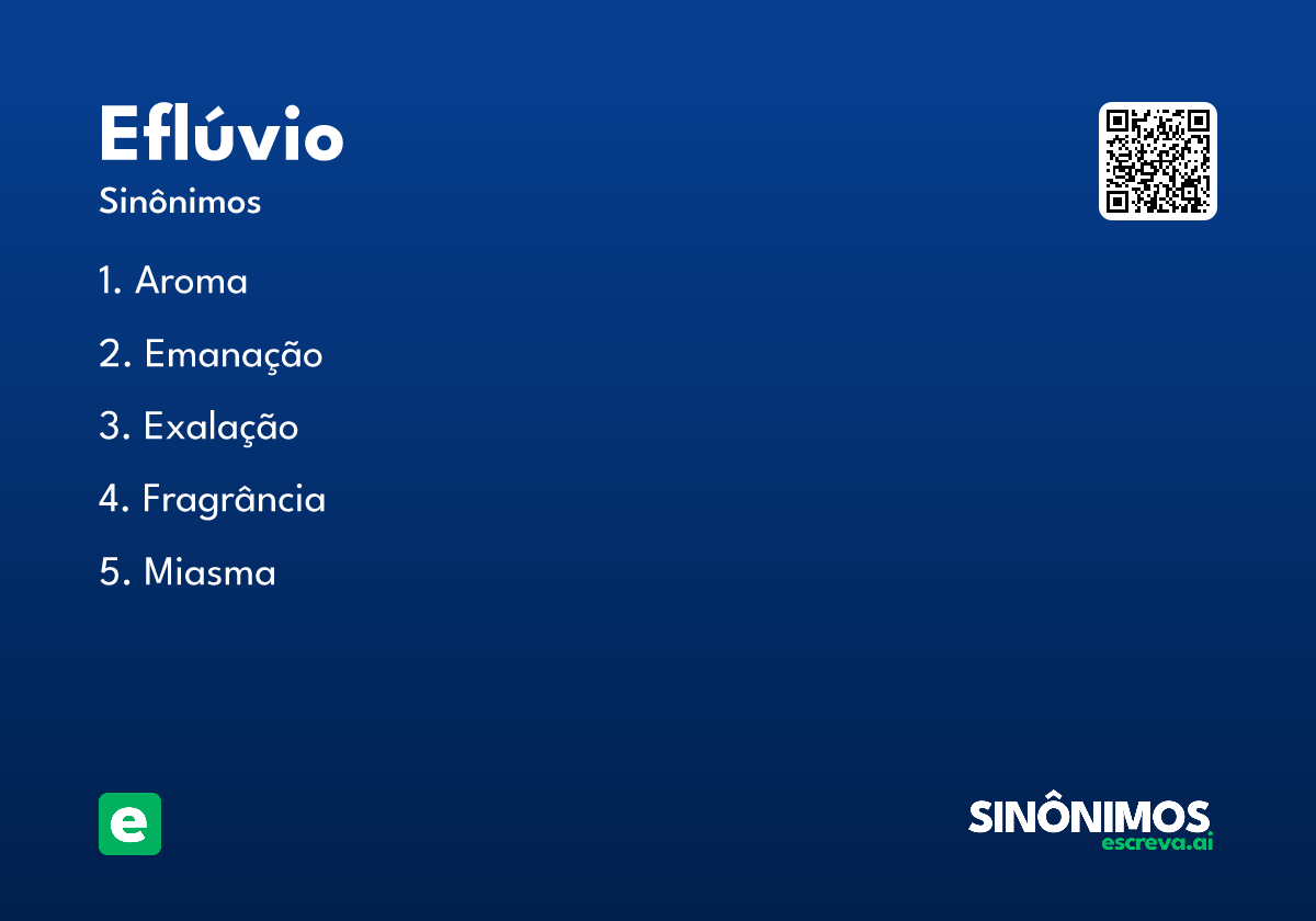 eflúvio