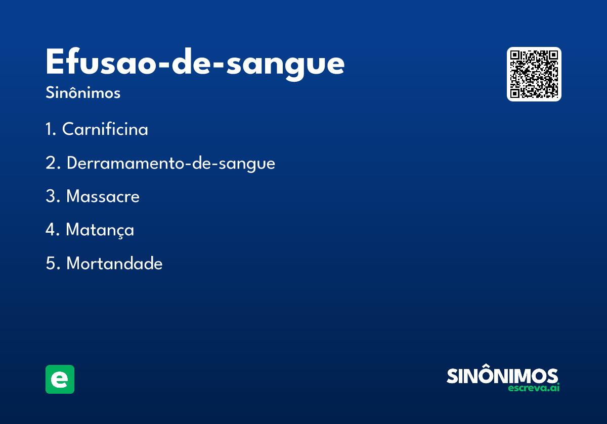 efusao-de-sangue