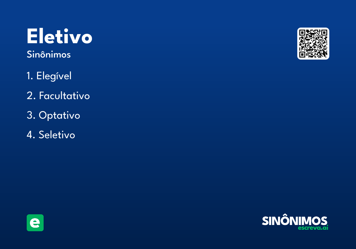 eletivo