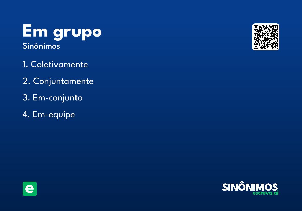 em grupo