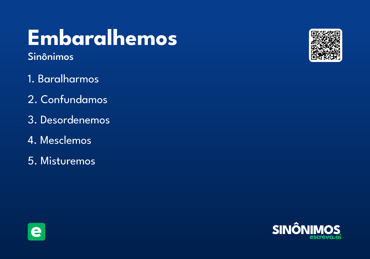 embaralhemos