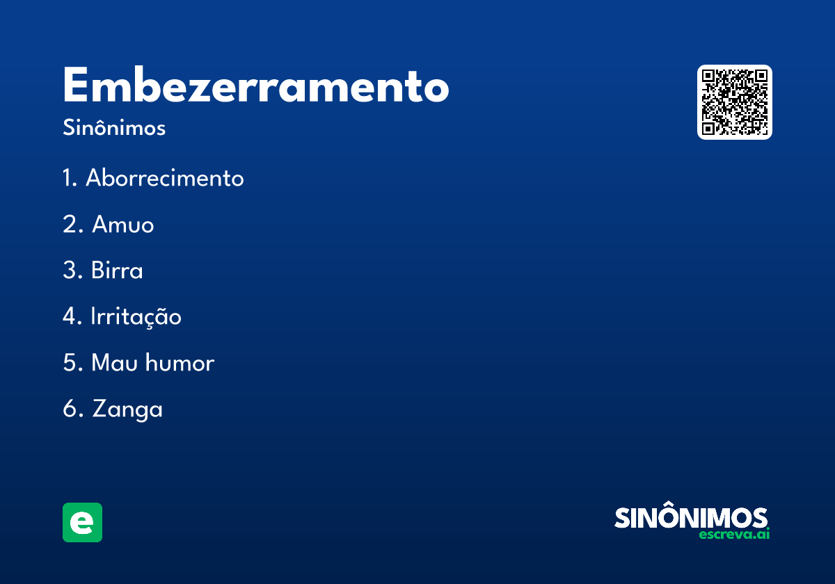 embezerramento