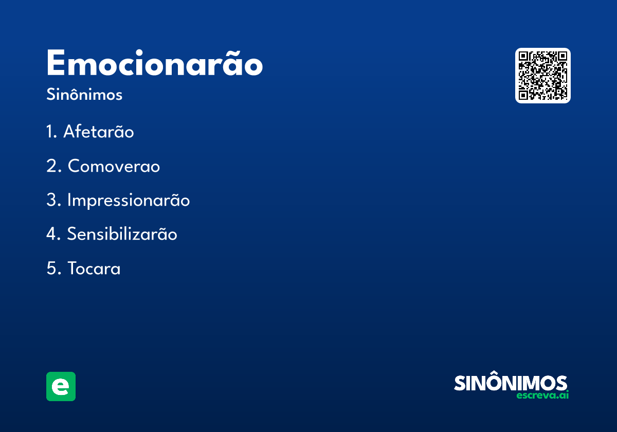 emocionarão