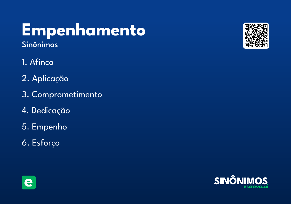 empenhamento