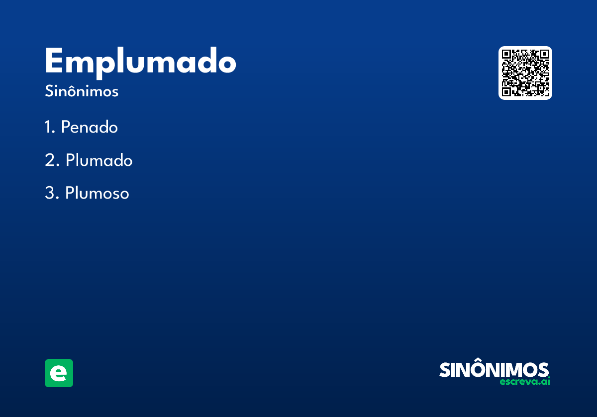 emplumado