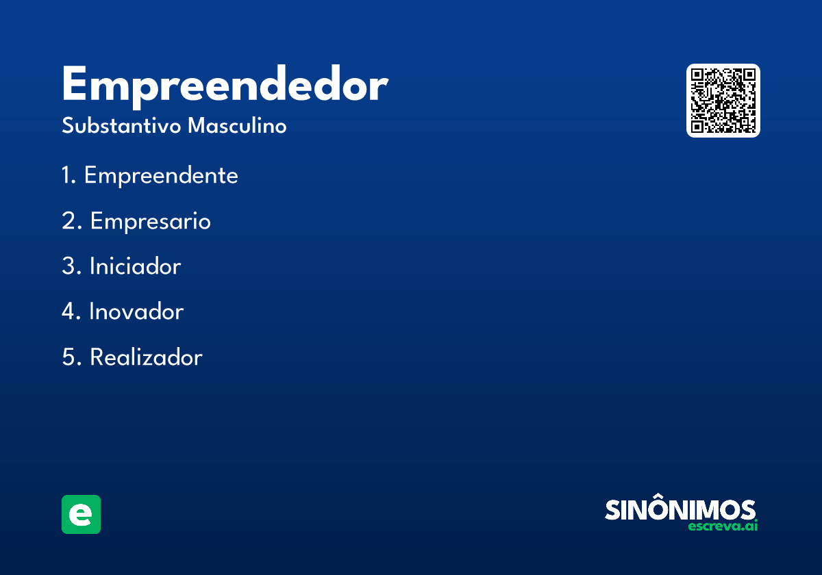 empreendedor