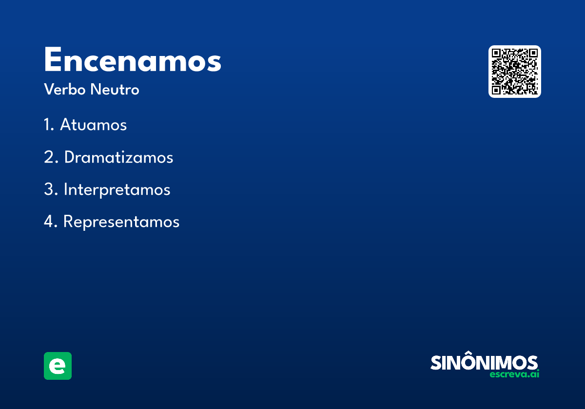 encenamos