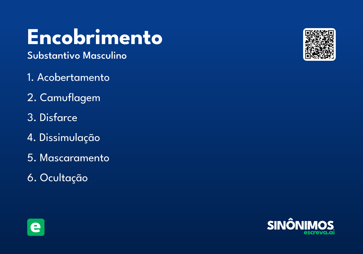 encobrimento