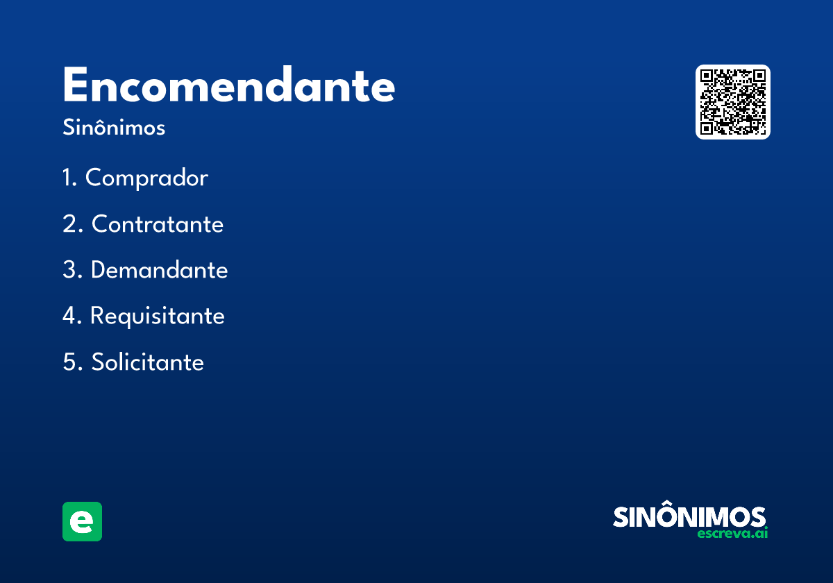 encomendante