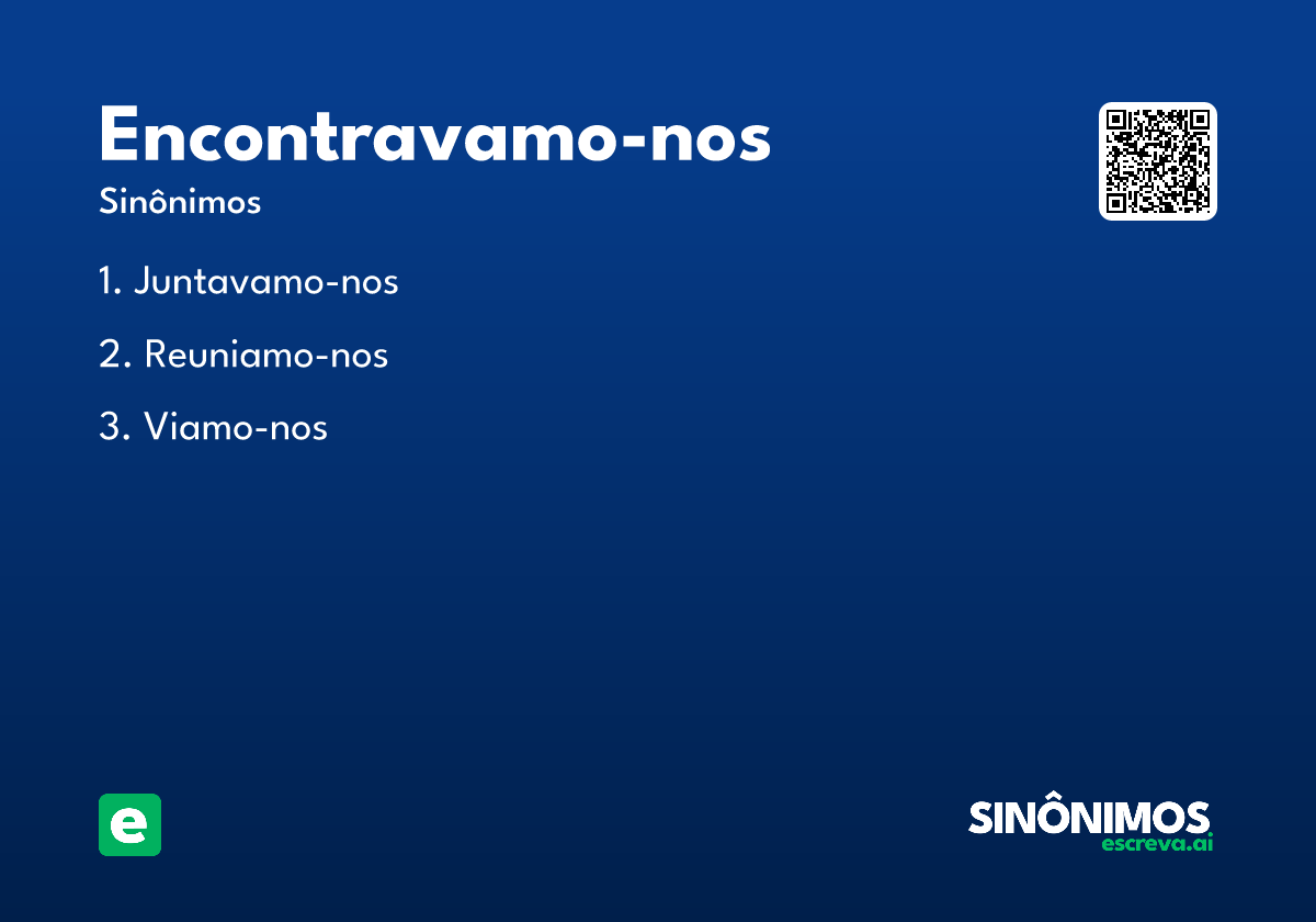encontravamo-nos