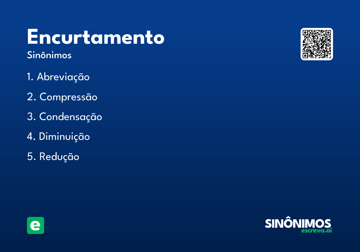encurtamento