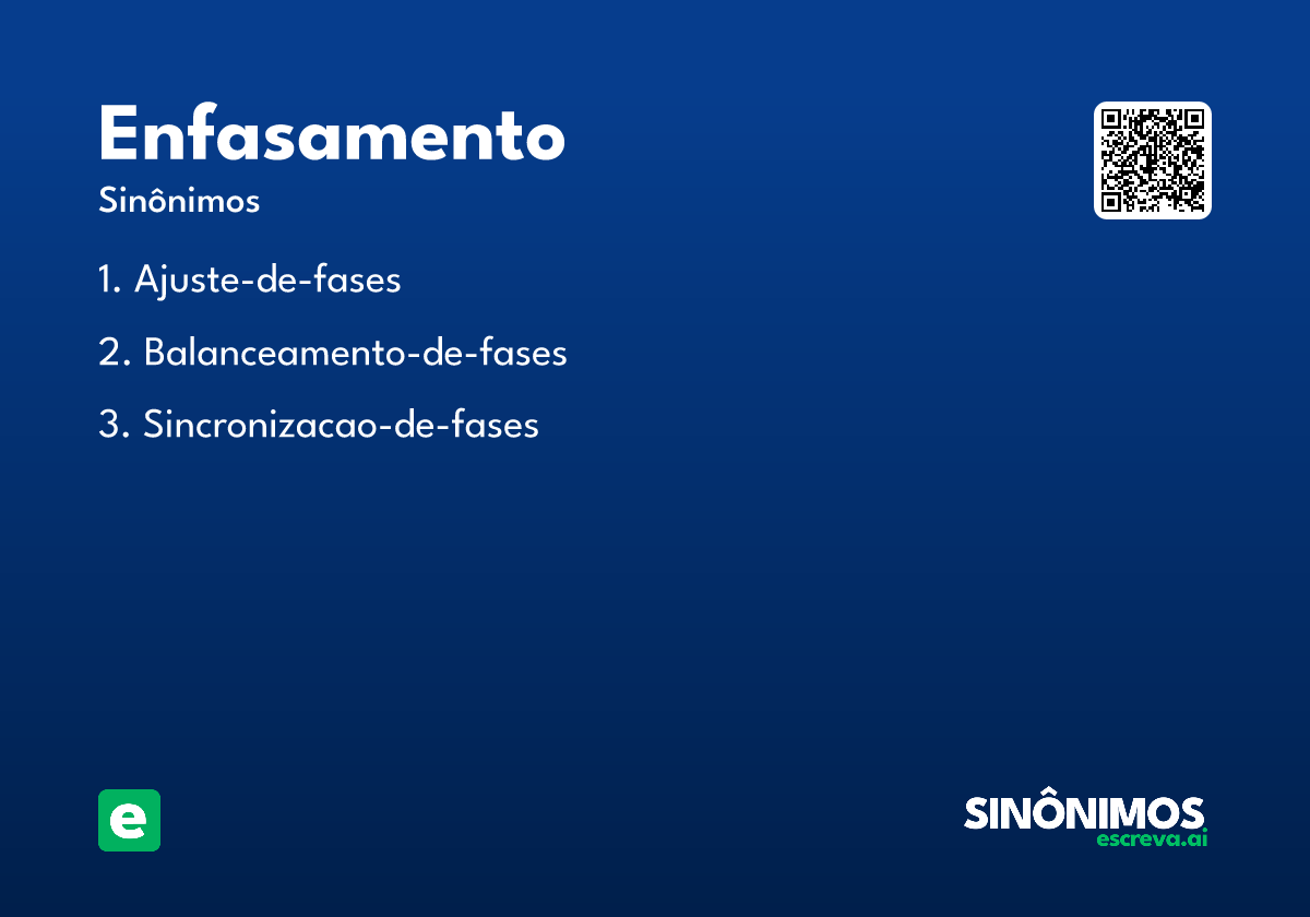 enfasamento