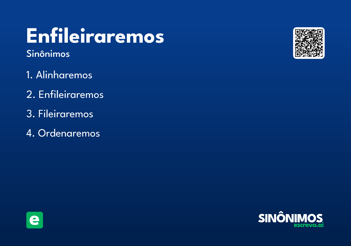 enfileiraremos