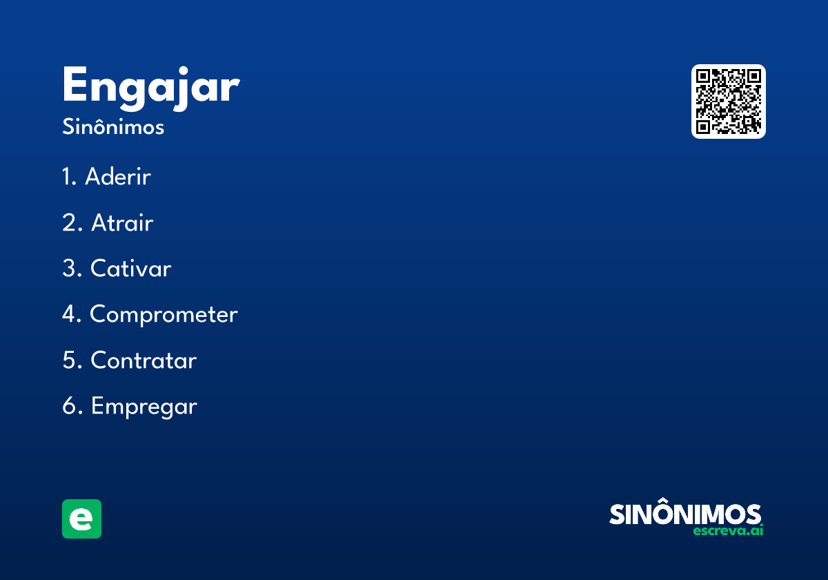engajar