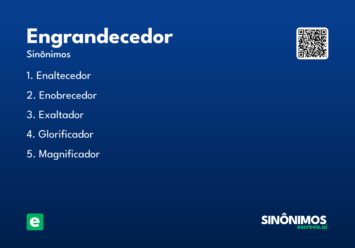 engrandecedor