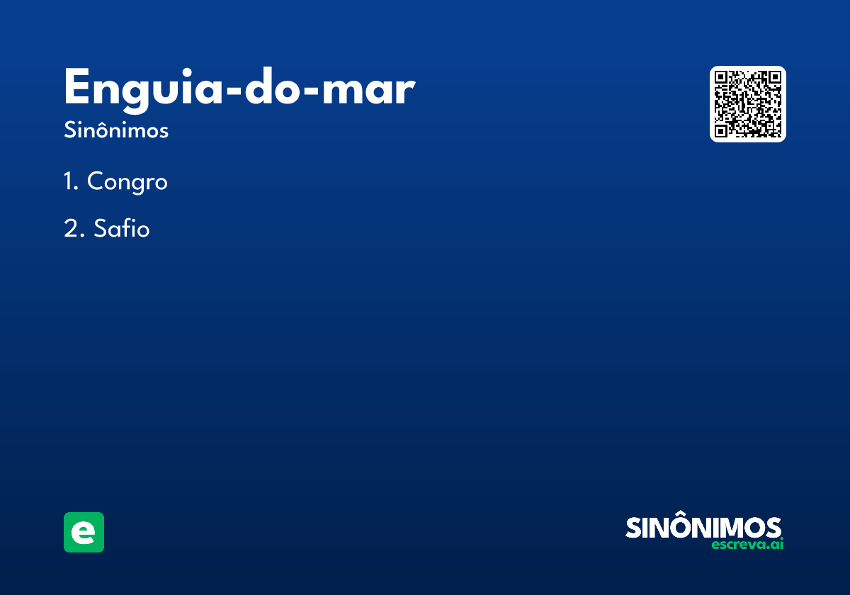 enguia-do-mar