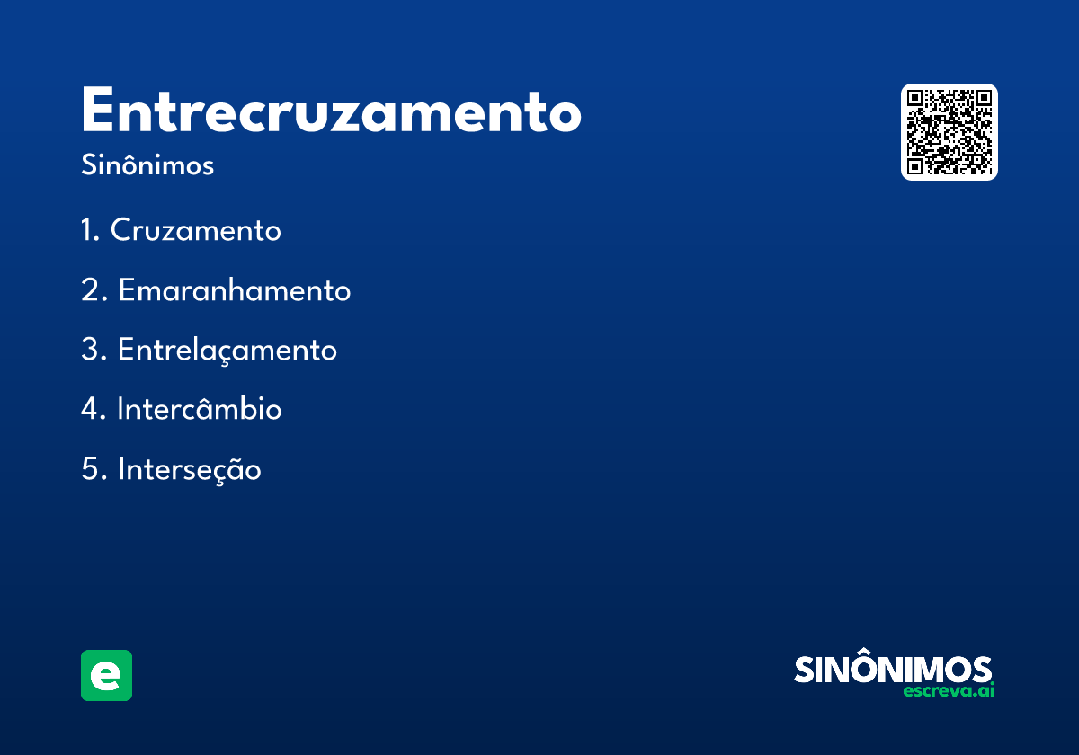 entrecruzamento