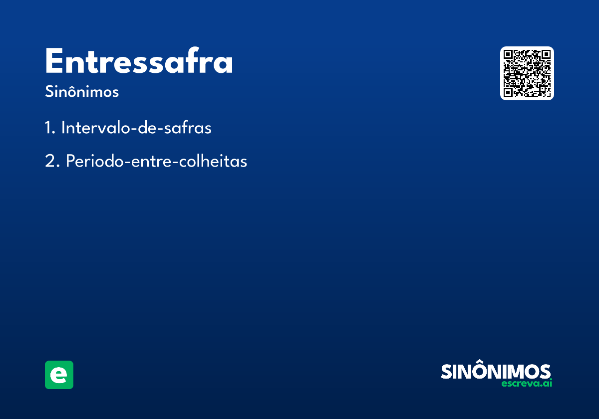 entressafra