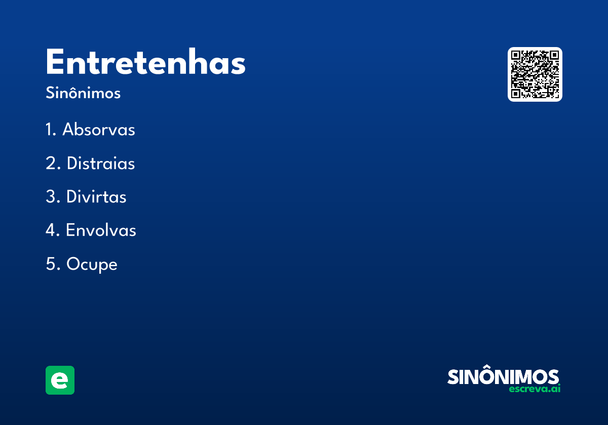 entretenhas