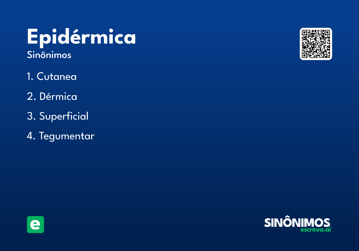epidérmica