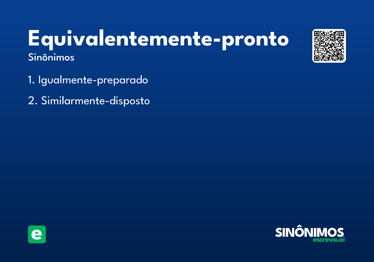 equivalentemente-pronto
