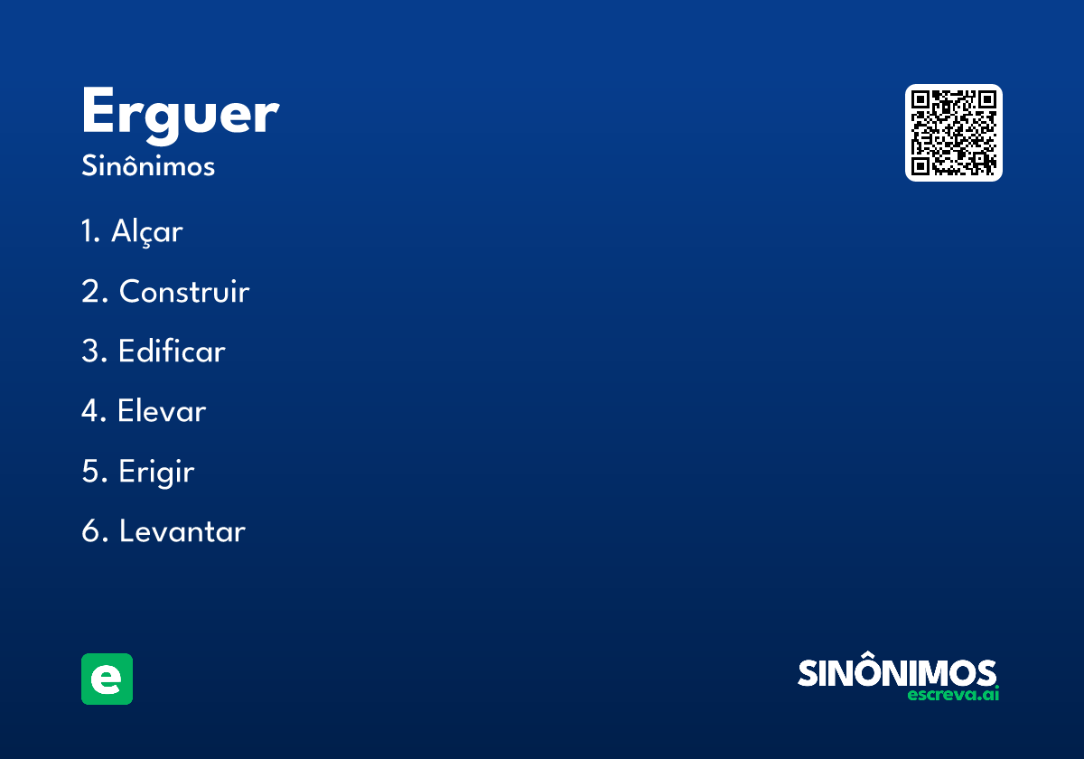 erguer