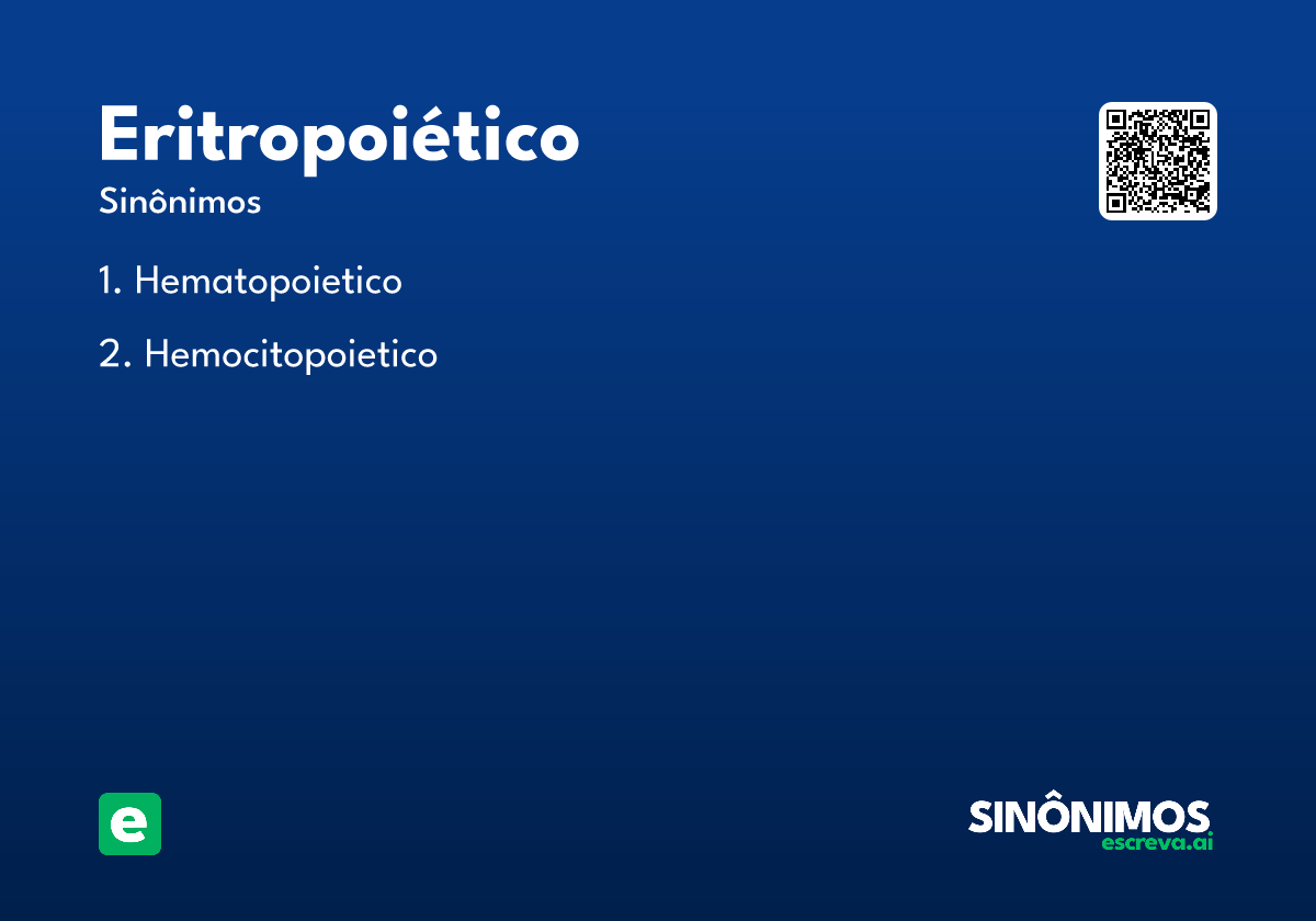 eritropoiético