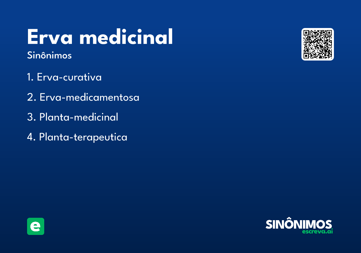 erva medicinal