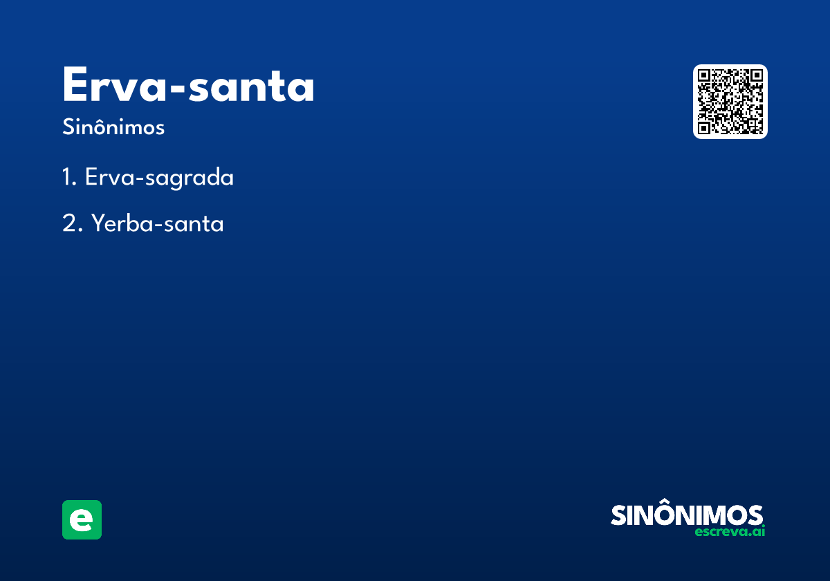 erva-santa