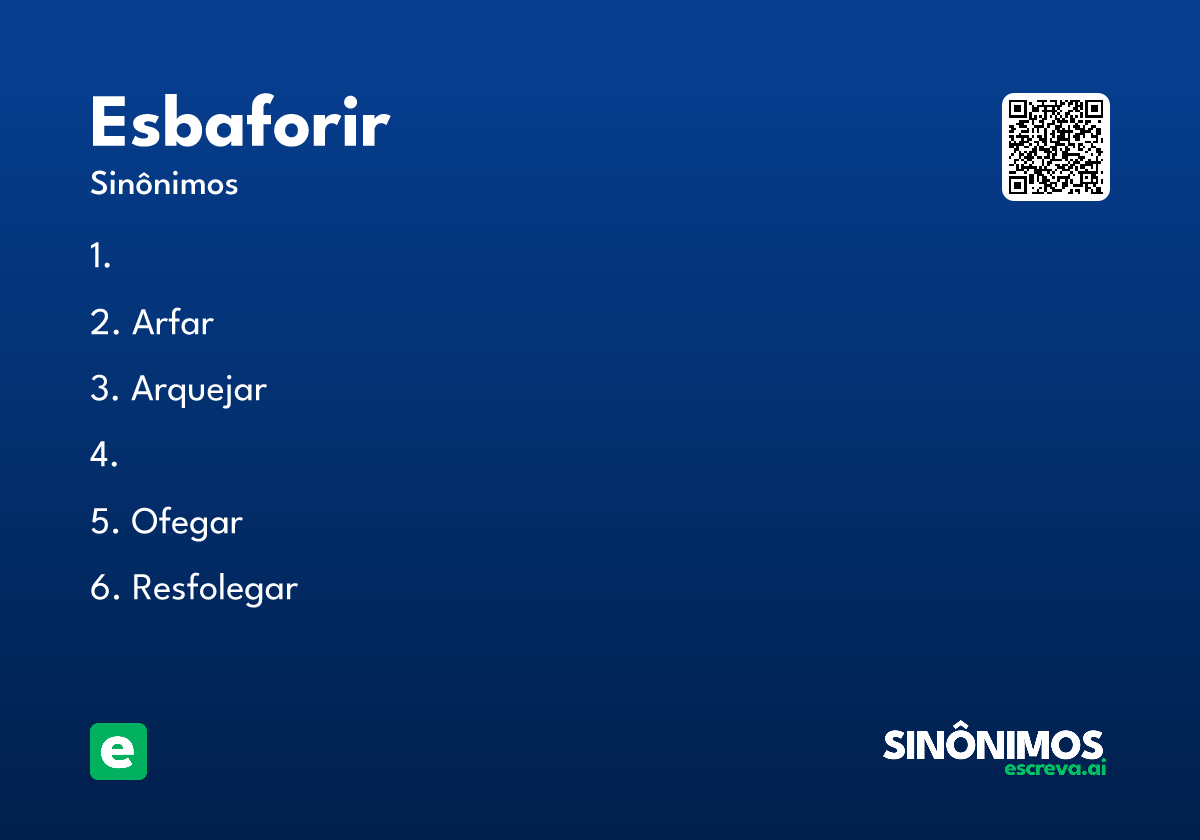 esbaforir