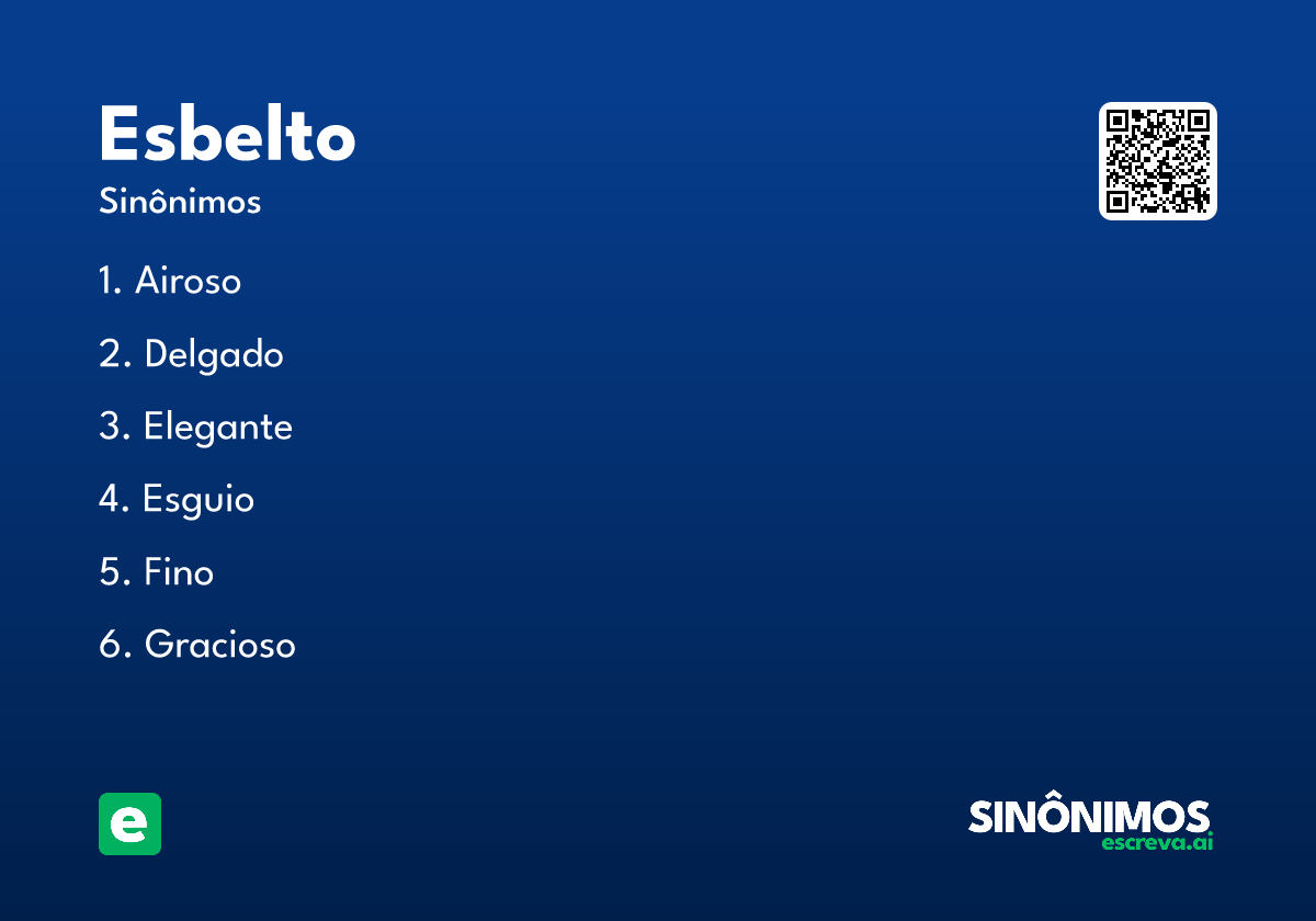 esbelto
