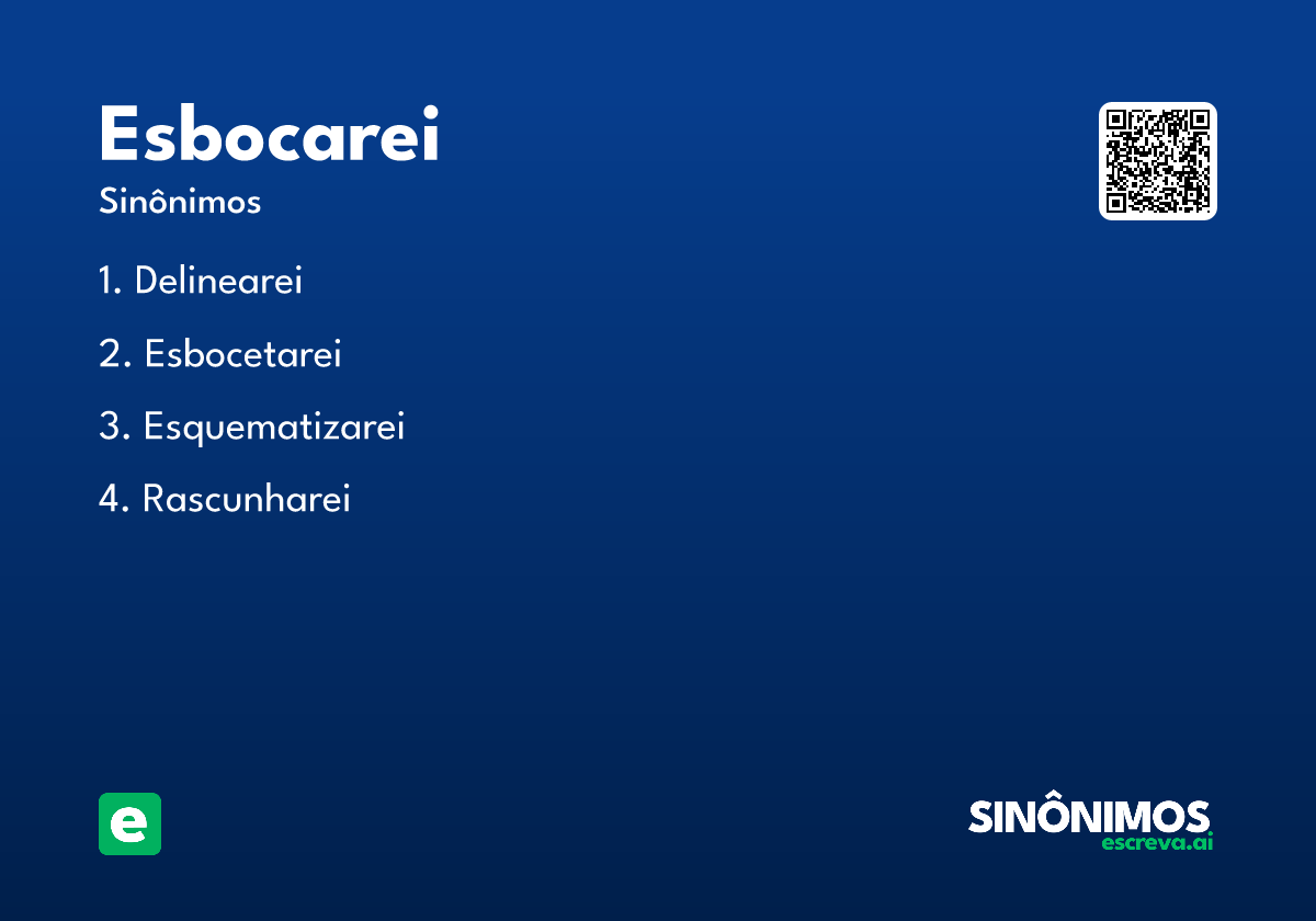 esbocarei