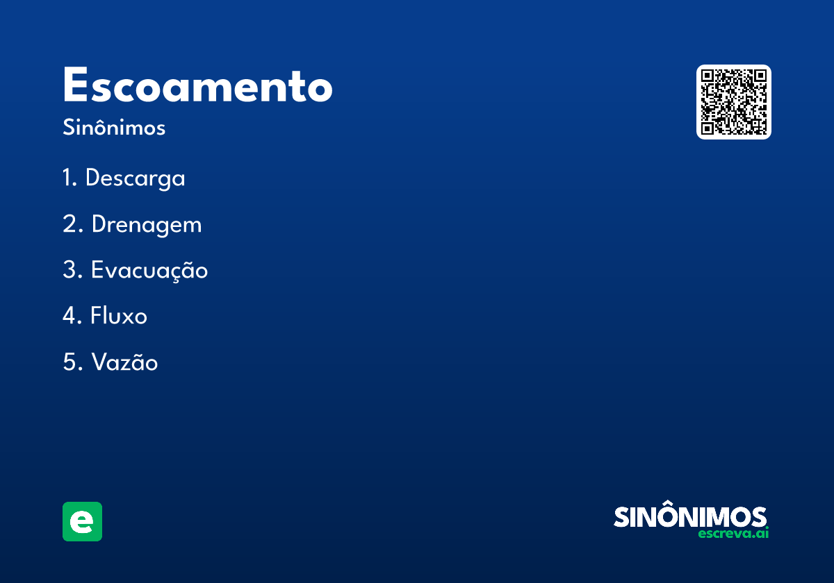 escoamento