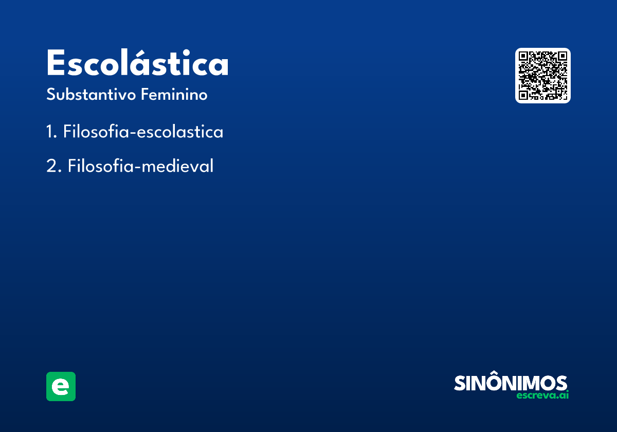 escolástica