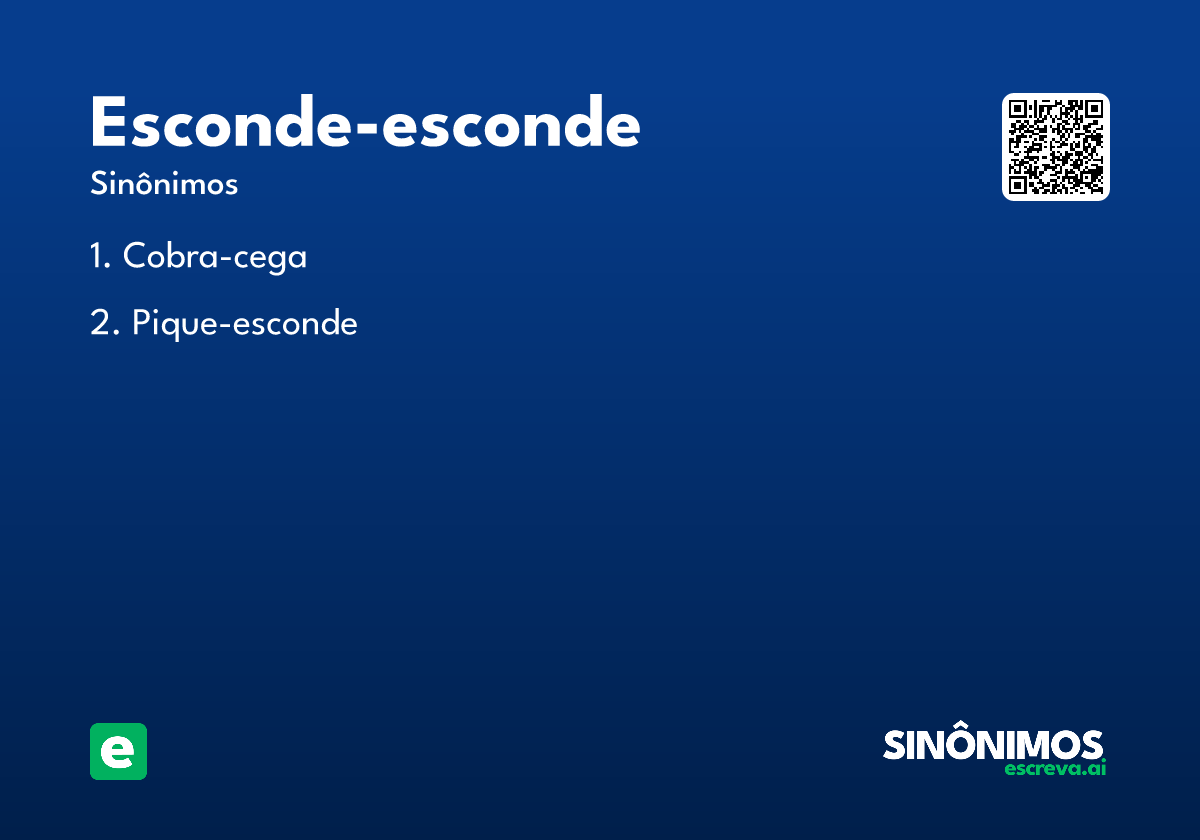 esconde-esconde