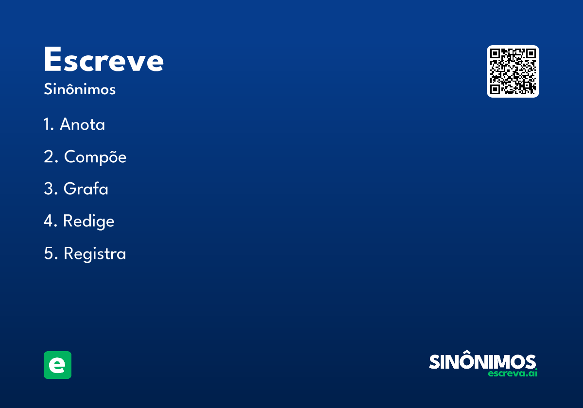 escreve