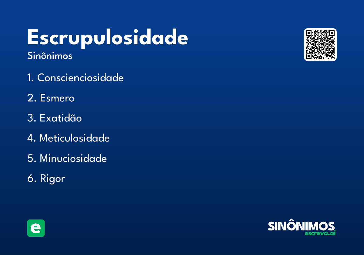 escrupulosidade